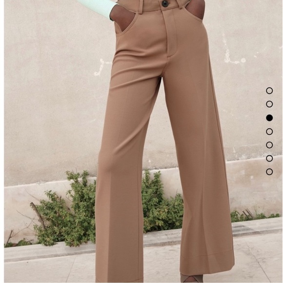 ZARA Wide Leg Pants - Picture 3 of 13